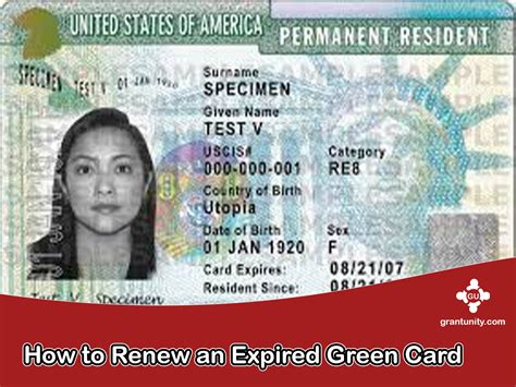 green card expired